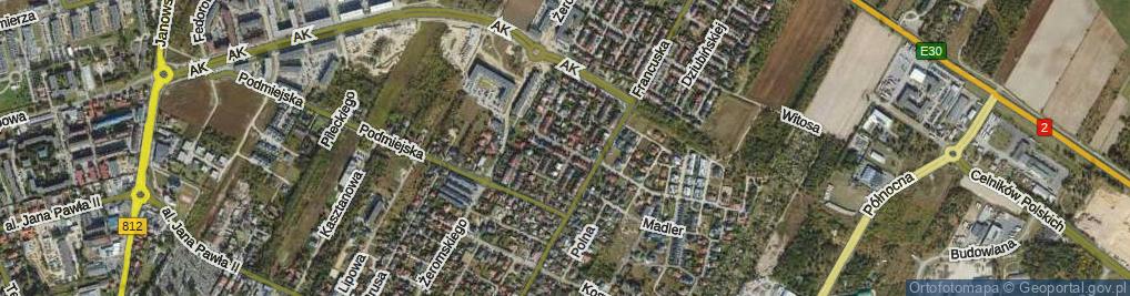 Zdjęcie satelitarne Wilskiego-Ciborowicza Krzysztofa, ks. ul.